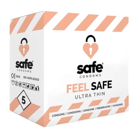 SAFE Sensazione Naturale - preservativo ultra sottile (5 pezzi)