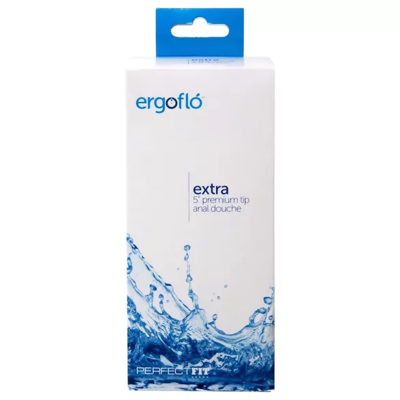 Perfect Fit Ergoflo Extra - doccia anale e intima - nero