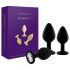 Rianne - Set anale in silicone 3 pezzi (nero)