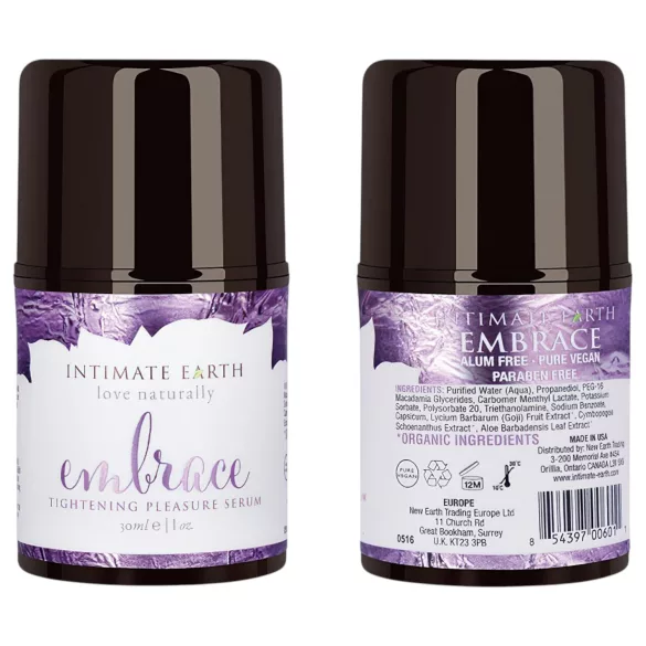 Intimate Earth Embrace - gel intimo restringente vagina - 30ml