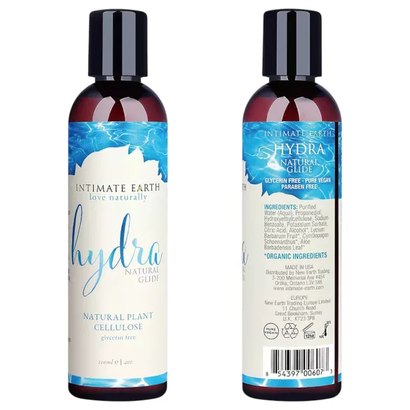Intimate Earth Hydra Natural - lubrificante a base d’acqua (120 ml)