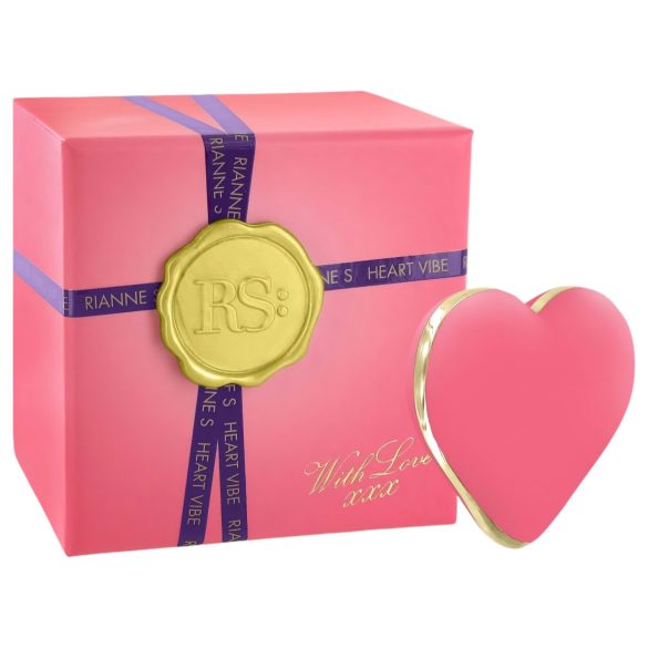 RS Icons Heart - Vibratore Ricaricabile per Clitoride (Corallo)