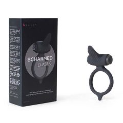 B SWISH Bcharmed - anello vibrante per il pene (nero)
