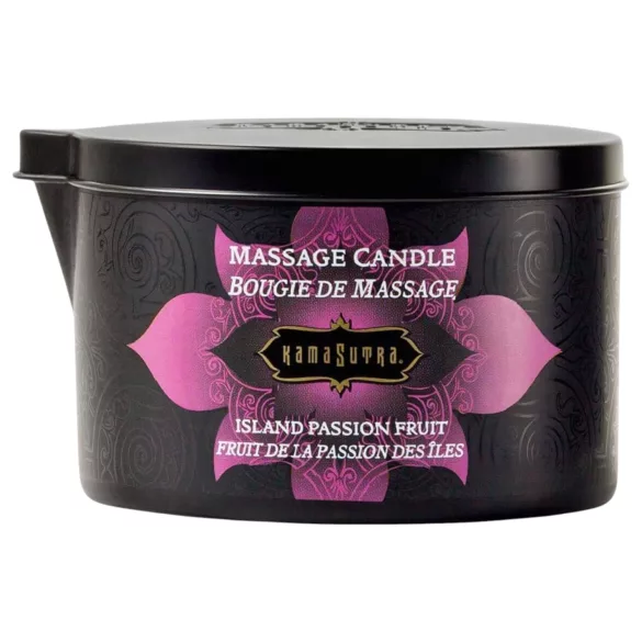 Kama Sutra - candela da massaggio vegana - frutto della passione 170g