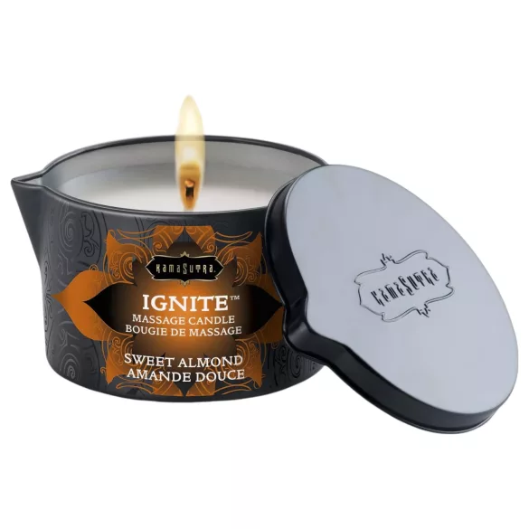 Kama Sutra - candela da massaggio vegana - mandorla dolce 170g