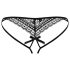 Obsessive Picantina - perizoma donna a doppia fascia (nero)