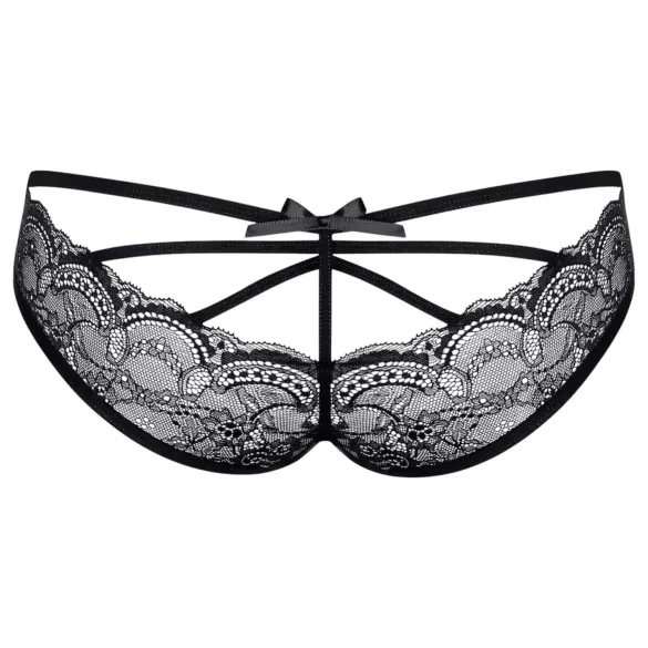 Obsessive Frivolla - piccante slip di pizzo donna - nero
