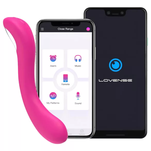 LOVENSE Osci 2 - vibratore punto G intelligente - silicone rosa