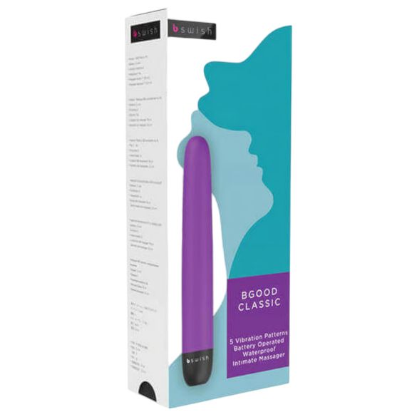 B SWISH Bgood Classic - vibratore lineare (viola)