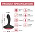Magic Motion Solstice - vibratore prostatico smart e ricaricabile (nero)