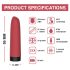 Magic Motion Awaken - mini vibratore intelligente ricaricabile (rosso)