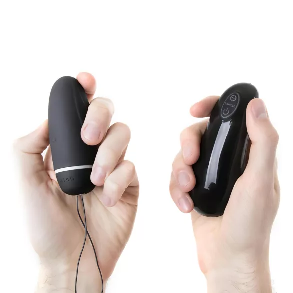 B SWISH Deluxe - uovo vibrante wireless (nero)