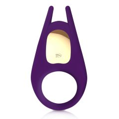   Anello Penico e Vibratore di Coppia Ricaricabile RS Soiree con Stimolatore per Clitoride e Perineo (viola)