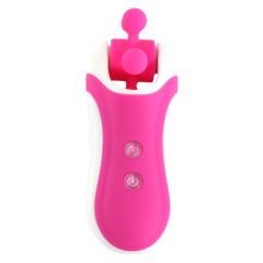   FEELZTOYS Clitella - vibratore orale rotante senza fili (rosa)