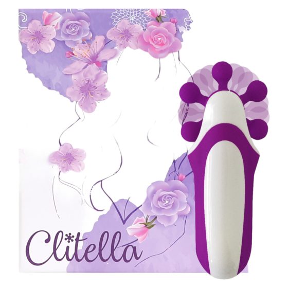 Vibratore per Clitoride e Simulatore di Sesso Orale Rotante Ricaricabile FEELZTOYS Clitella (lilla)