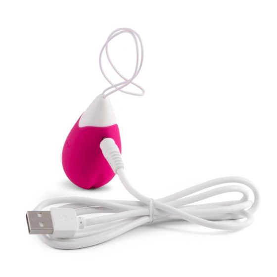 Uovo Vibrante Ricaricabile con Telecomando Senza Fili Anna di FEELZTOYS (rosa)