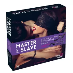   Master & Slave - set bondage - accessori gioco - viola e nero