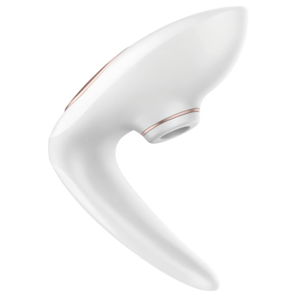 Satisfyer Pro 4 Coppie - vibratore a onde d'aria con batteria (bianco)