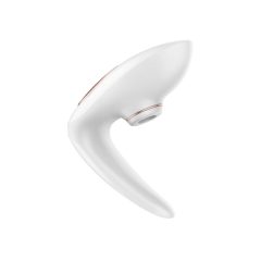   Satisfyer Pro 4 Couples - Vibratore clitorideo ricaricabile (bianco)