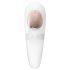 Satisfyer Pro 4 Coppie - vibratore a onde d'aria con batteria (bianco)