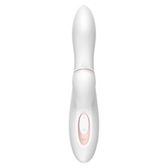   Satisfyer Pro+ Punto G - Stimolatore clitorideo e vibratore del punto G (bianco)