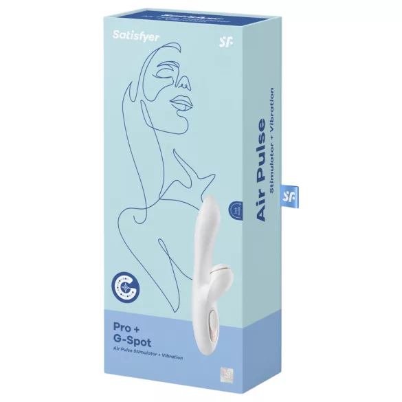 Satisfyer Pro+ G-spot - vibratore punto G e clitoride - silicone