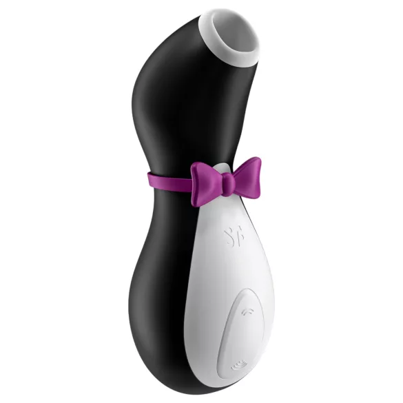 Satisfyer Penguin - stimolatore clitorideo ricaricabile e impermeabile (bianco-nero)