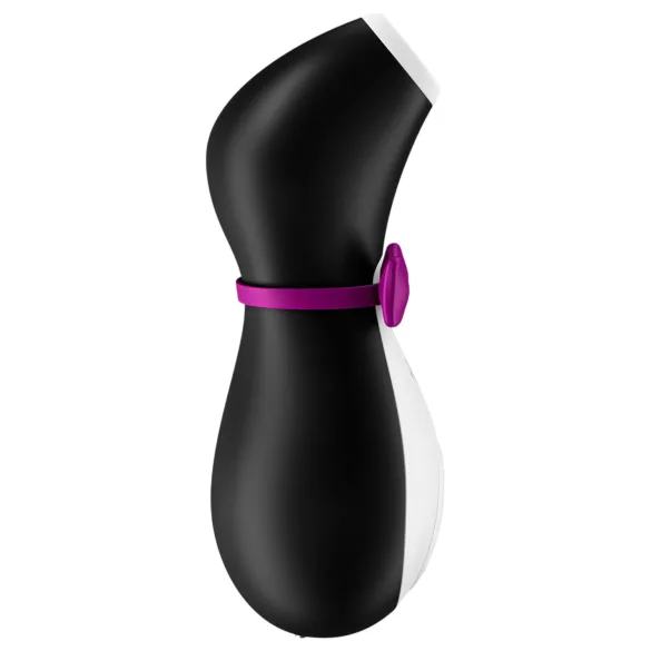 Satisfyer Penguin - stimolatore clitorideo ricaricabile e impermeabile (bianco-nero)