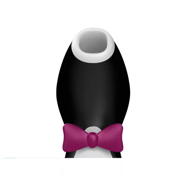 Satisfyer Penguin - stimolatore clitorideo ricaricabile e impermeabile (bianco-nero)