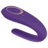 Satisfyer Double Classic - vibratore per coppie impermeabile (viola)