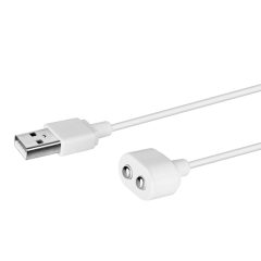 Satisfyer - Cavo di ricarica USB magnetico (bianco)