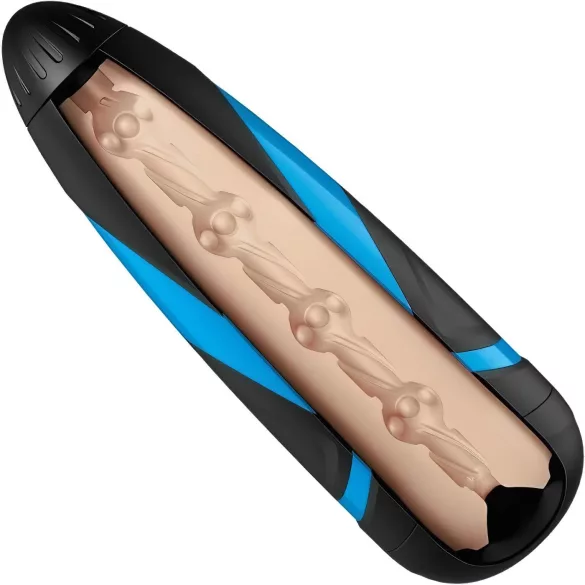 Satisfyer Men One - masturbatore succhiante - silicone blu nero