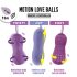 FEELZTOYS Foxy - uovo vibrante impermeabile (viola)