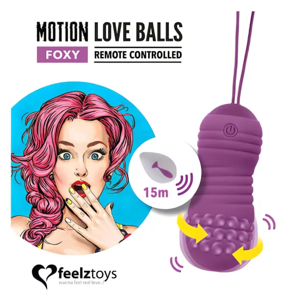FeelzToys - ovetto vibrante impermeabile - viola