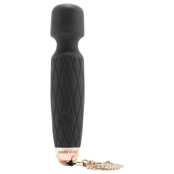 Bodywand Luxe - vibratore massaggiatore mini ricaricabile (nero)