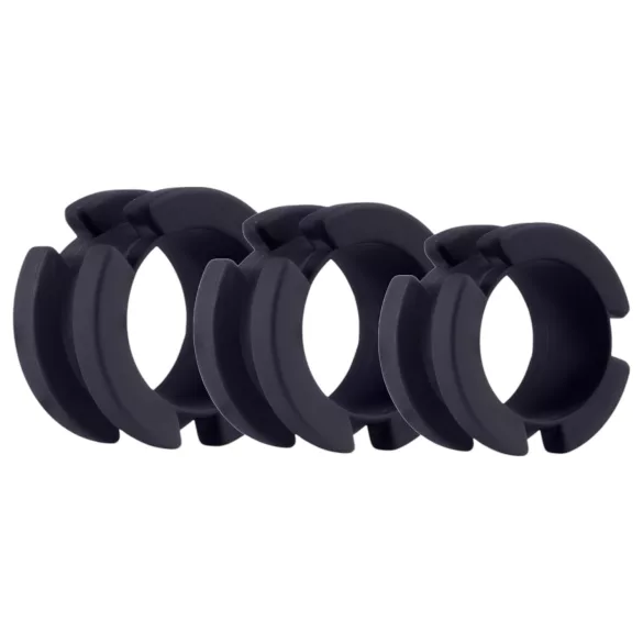 LOCK A WILLY - gabbia pene con lucchetto - silicone nero