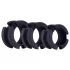 LOCK A WILLY - gabbia pene con lucchetto - silicone nero