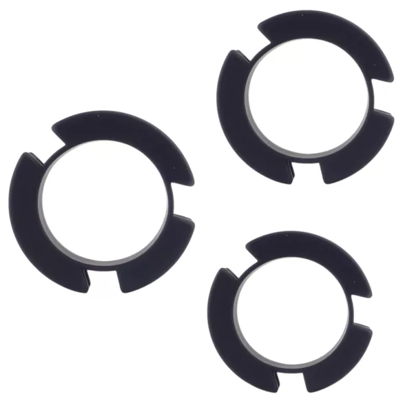 LOCK A WILLY - gabbia pene con lucchetto - silicone nero