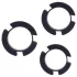 LOCK A WILLY - gabbia pene con lucchetto - silicone nero