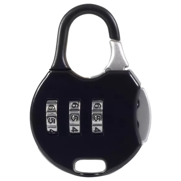 LOCK A WILLY - gabbia pene con lucchetto - silicone nero