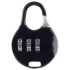 LOCK A WILLY - gabbia pene con lucchetto - silicone nero