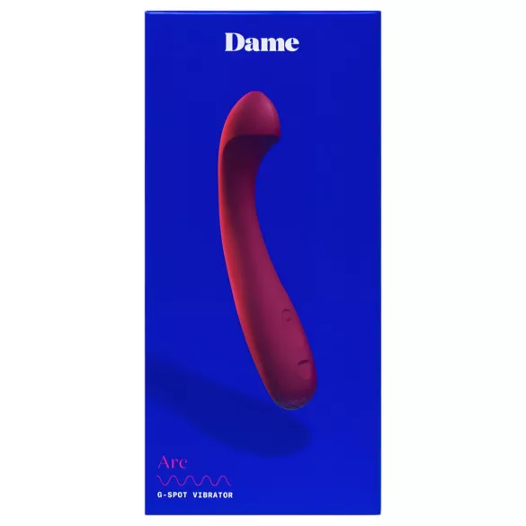 Dame Arc - vibratore punto G ricaricabile - silicone rosa