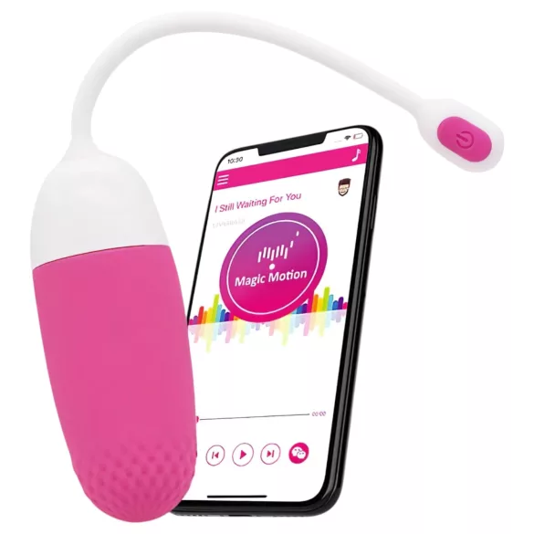Magic Motion Vini - Vibratore a ovulo intelligente - silicone rosa bianco