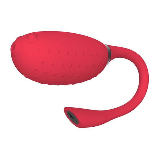 Magic Motion Fugu - Vibratore Intelligente a Forma di Uovo (rosso)