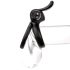 The Screaming O - anello vibrante nero ricaricabile