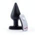 Screaming Plug XL - vibratore anale (nero)