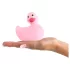 My Duckie 2.0 - vibratore clitoride impermeabile - silicone rosa