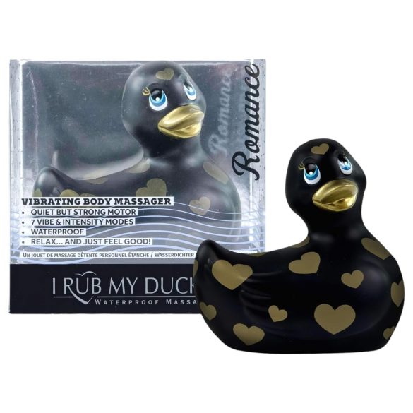 My Duckie Romance 2.0 - Vibratore Clitorideo (Nero-Oro)