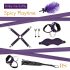 RS Soiree Kinky Me Softly - Set Bondage BDSM - viola (7 pezzi)