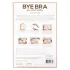 Bye Bra D-F - reggiseno adesivo invisibile - rosa - 6 pezzi